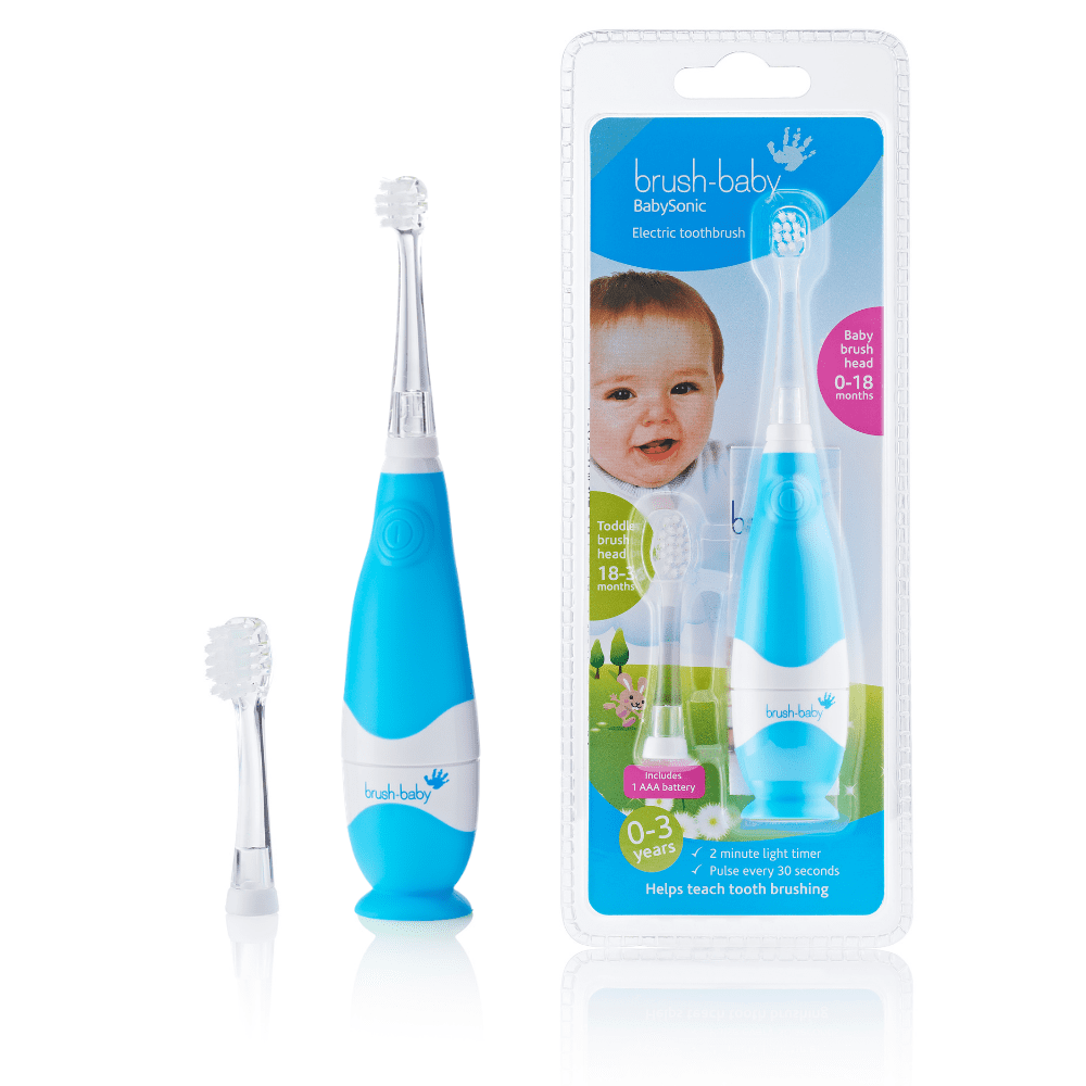 Brush Baby BabySonic Infant and Toddler Electric Toothbrush for Ages 0