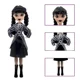 thumbnail image 3 of Figuras de acción de los Miércoles Addams, dibujos animados, nuevos juguetes para niños, muñeca de la familia Addams, decoración de habitación de muñecas Miércoles con soporte para muñecas, 3 of 6