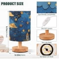 thumbnail image 3 of Paper Art Nocturne Clouds Stars Table Lamp with USB Port LED Warm Light Lamp Night Light Home Decor, 3 of 7