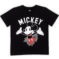 thumbnail image 2 of Disney Mickey Mouse Toddler Boys T-Shirt and Mesh Shorts Outfit Set Infant to Little Kid, 2 of 5