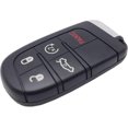 thumbnail image 4 of 5 Button Smart Remote Key Fob Replacement For Jeep Grand Cherokee Dodge Challenger Charger Dart Durango Journey Chrysler 300 Keless Entry Key Fob, 4 of 5