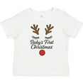 thumbnail image 3 of Inktastic My First Christmas Reindeer Boys or Girls Baby T-Shirt, 3 of 5