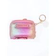 thumbnail image 2 of Nintendo Women's Princess Peach Wallet with Crown Charm Keychain, Pink Iridescent, 2 of 4