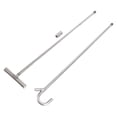 thumbnail image 1 of Puller 32 Inch 5th Wheel Pin Puller Stainless Steel Fifth Wheel Pin Puller Heavy Duty Portable T Handle Type Lifting Hooks, 1 of 7