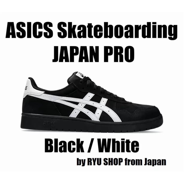 ASICS Skateboarding Shoes JAPAN PRO 1201A920.001 Black / White