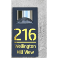 thumbnail image 3 of Solar Acrylic Metal Printing Engraving Hollow With Lights Door Plate ProductionSinKeeU, 3 of 3