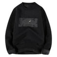 thumbnail image 2 of Kilaqueen Sweatshirts for Men Fleece Lined Pullover Long Sleeve Thermal Oversized Sweatshirt Fuzzy Mock Neck Sweatshirt Fall Warm Winter Underwear, 2 of 4