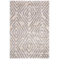 thumbnail image 4 of SAFAVIEH Berber Ellie Geometric Diamonds Shag Area Rug, 4 of 5