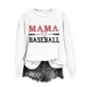 thumbnail image 5 of Camiseta con Capucha Suelta de Moda Impresa de Manga Larga para las Mujeres, Camisetas de Manga Larga para las Mujeres Túnica de Cuello Redondo Casual para Leggings, 5 of 5