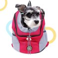 thumbnail image 2 of GASTROPOD Cat Carrier Backpack,Mesh Fabric Dog Travel Bag,Lightweight Backpack Puppy Carrier,Black, 2 of 3