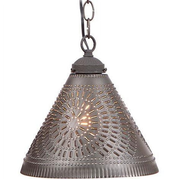 Wellington Shade Light - Kettle Black - Irvin's Country Tin
