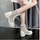 thumbnail image 2 of Sandalias caladas para mujer, zapatos de malla transpirables a la moda, botines altos hasta el tobillo, botas Martin estilo vendaje, novedad de verano, 2 of 4