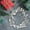 Silver, variant on Iron Wire Hanging Christmas Decoration Star Ribbon Pendant for Christmas Tree Holiday Ornament Home Party Fence Decor Festive Celebration