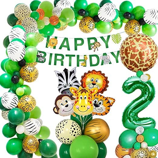 Details about   Dinosaur Animal Jungle Safari Balloons Happy Birthday Party Foil Decoration Kids 