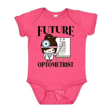 

Inktastic Future Optometrist Opthalmologist Gift Baby Girl Bodysuit
