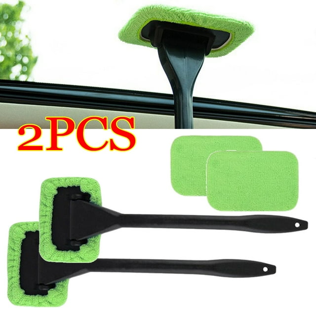 Windshield Cleaning Tool Car Hard to Reach Areas Window Cleaner Wand