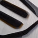 thumbnail image 3 of Deflector de parabrisas de ventana lateral Zulema 4 piezas humo inastillable Deflectores de ventana, 3 of 4