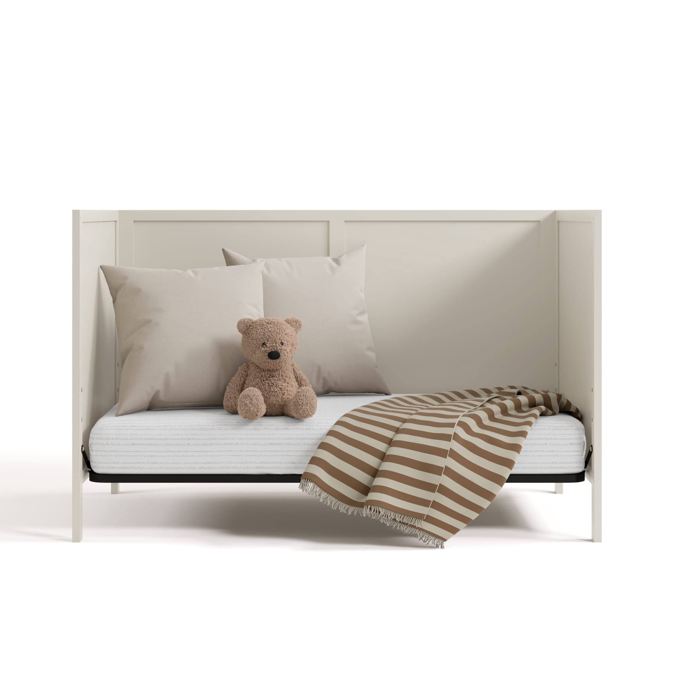 Graco Theo 3-in-1 Convertible Baby Crib, Frosted Oat