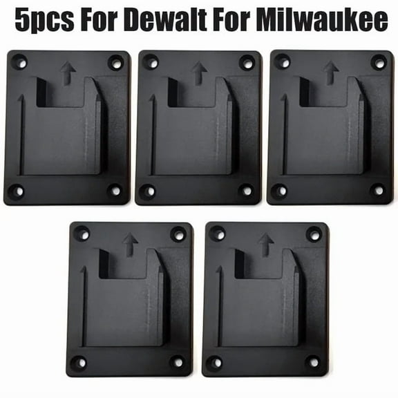 Tool Holders for Dewalt 14.4V 18V 20V Drill with 4 Mounting Nails Tool Mount Fit for Milwaukee M18 18V Tools Hanger