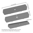 thumbnail image 2 of Kitchen Faucet Sink Splash Guard Large Silicone Faucet Water Catcher Mat Sink Draining Pad Behind Faucet for Kitchen Bathroom, 2 of 10