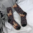 thumbnail image 5 of KLL Butterfly1 Print Cool Socks Men's Women's Crew Socks Funny Crazy Novelty Stockings, 5 of 6