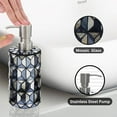 thumbnail image 5 of 4 Piece Bathroom Accessories Set with Soap Dispenser Toothbrush Holder Cotton Jar and Soap Tray Mermaid Color, 5 of 9