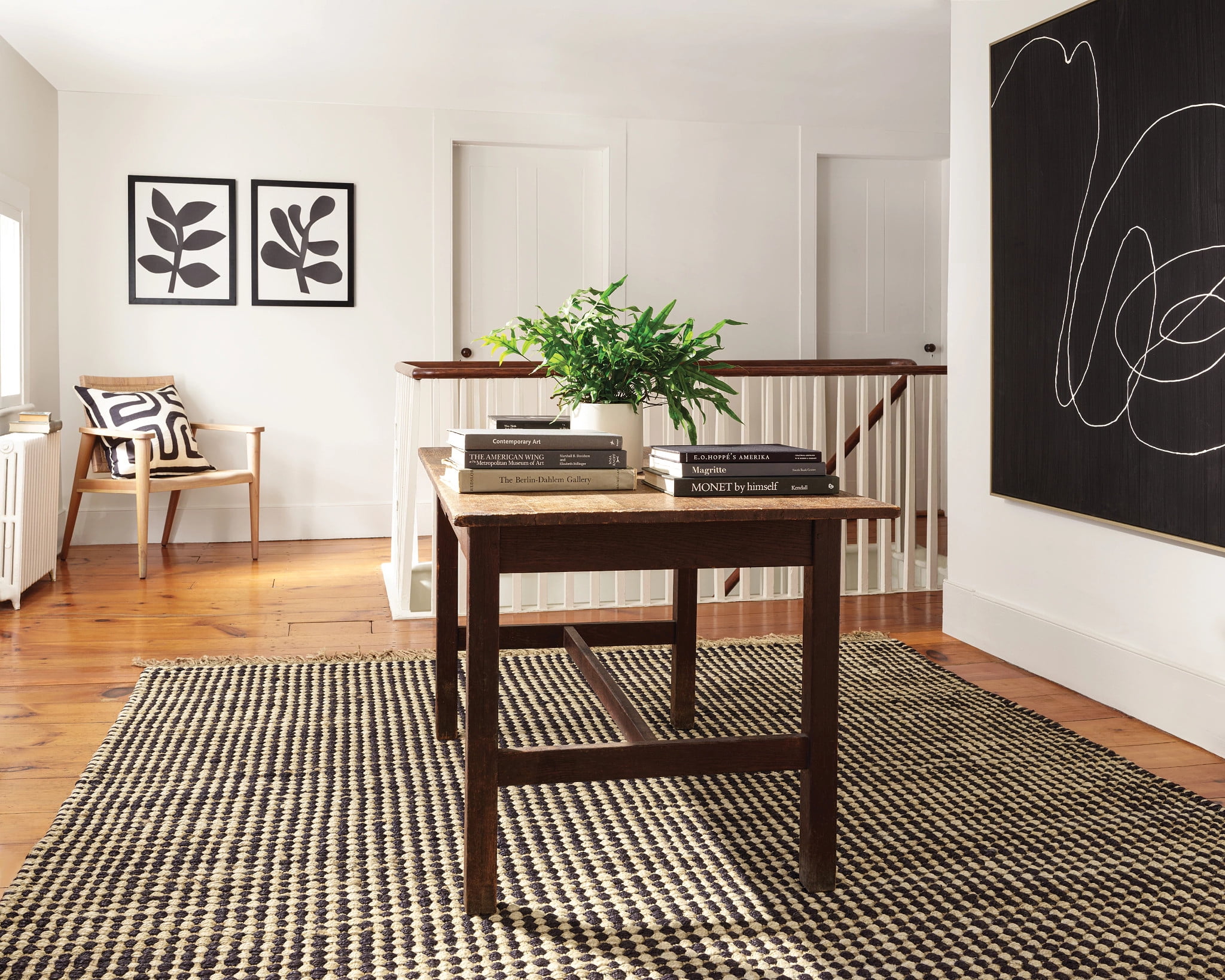 Dash & Albert Kuba Handwoven Jute Rug, 3' x 5', Black