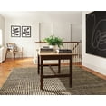 thumbnail image 4 of Dash & Albert Kuba Handwoven Jute Rug, 8' x 10', Black, 4 of 6