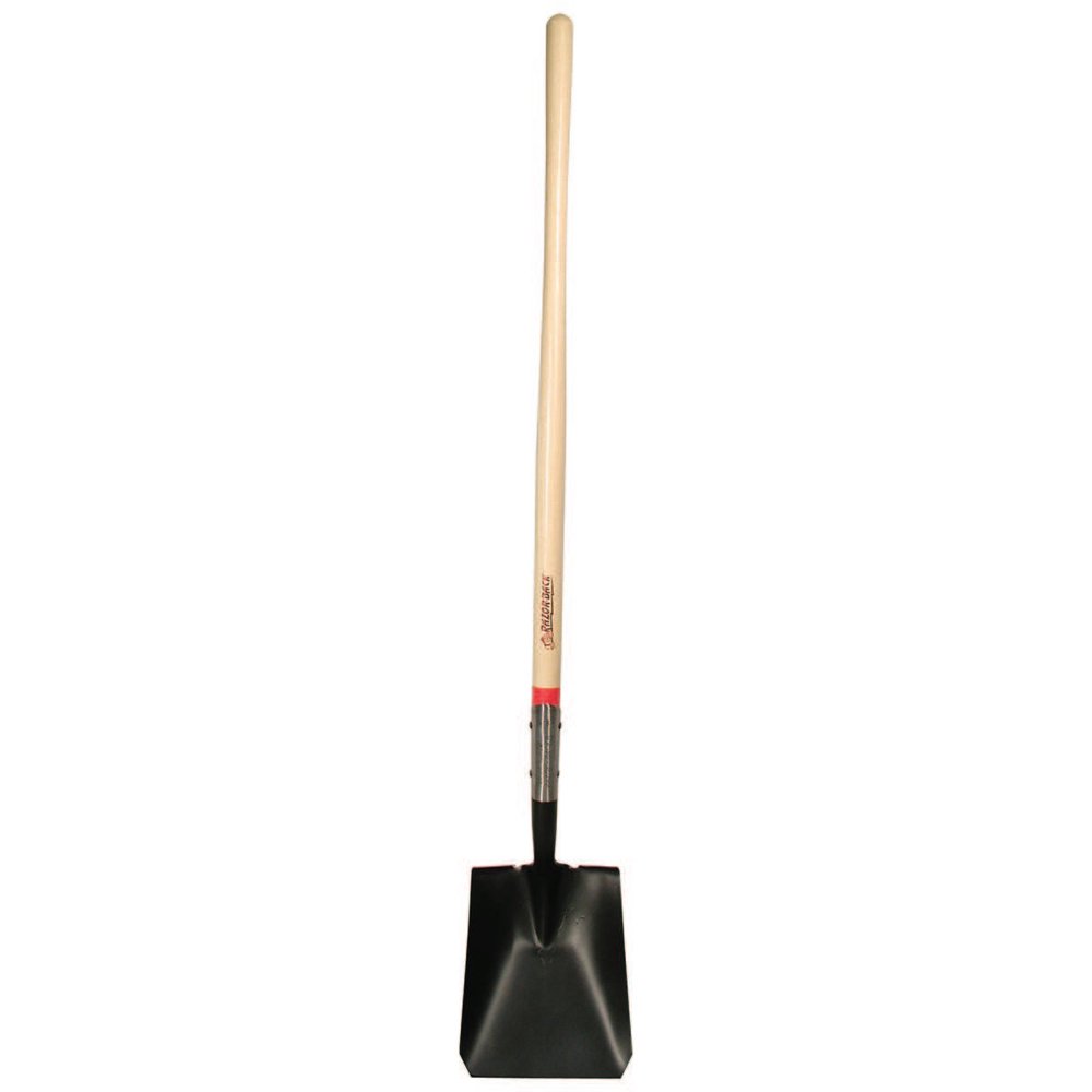 Union Tools Square Transfer Shovel,48" Straight White Ash Handle,9.5x12