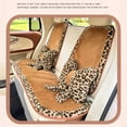 thumbnail image 6 of Leopard Print Bow Car Headrest Decoration Plush Soft Material, Universal Fit For Most Vehicle Headrests, Cross-Border New Product To Enhance Interior Styling, 6 of 6