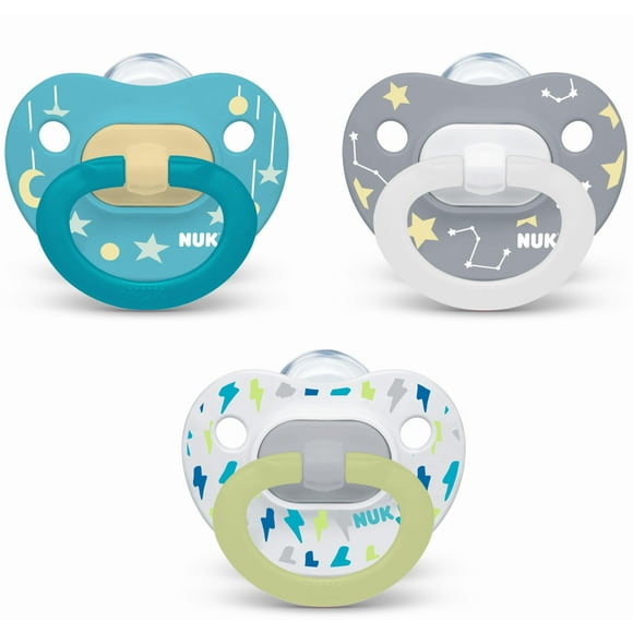 Chupete NUK Orthodontic Value Pack de 0 a 6 meses para niños y niñas
