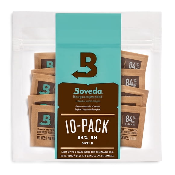 Boveda 84% Two-Way Humidity Control Packs for Woodwind Reeds â?? Size 8 â?? 10 Pack &ac