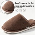 thumbnail image 4 of CHICVOMEY House Slippers for Women with Memory Foam Breathable Indoor House Shoes Slip on Slipper Fuzzy Slipper for Winter Non Slip Outsole, 4 of 8