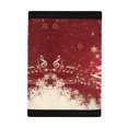 thumbnail image 3 of FUIALDOLG Christmas Tree Music Print Children's Wallet, Stretch Polyester Toddler Wallet for Travel, Wear-Resistant Large Capacity Trifold Card Wallet, 3 of 6