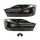 thumbnail image 1 of 4PCS Luz trasera LED Lámpara de marcha atrás de coche Reemplazo de lente de color humo para Camry 2012-2015, 1 of 14