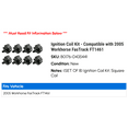 thumbnail image 2 of Ignition Coil Kit - Compatible with 2005 Workhorse FasTrack FT1461, 2 of 2