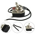 thumbnail image 1 of Lefu 1PCS 2 Foot ON/OFF Prewired Rocker Toggle Switch SPST 6A/125V With Wire Switch, 1 of 9