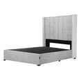 thumbnail image 1 of Box Base Cama Matrimonial+ Cabecera Titan Plata, 1 of 8
