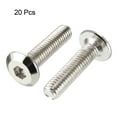 thumbnail image 2 of M6x25mm Hex Screws Bolts Carbon Steel Nickel Plated 20 Pack, 2 of 4