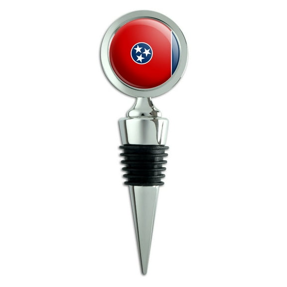 Tennessee State Flag Wine Bottle Stopper