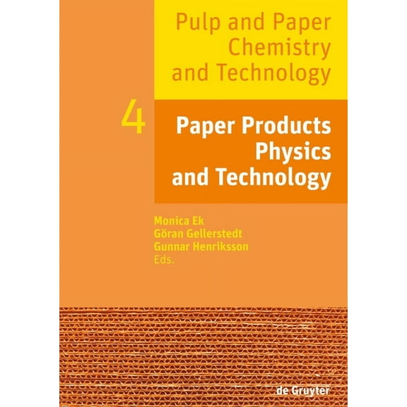 Paper Products Physics and Technology, (Hardcover)