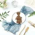 thumbnail image 5 of Polyester Coarse Napkins 50x50cm Set-Wedding Party Table Decoration,Reusable Gauze Fabric,Soft Pleated,Multiple Colors for Centerpiece Styling,Hand Wash, 5 of 6