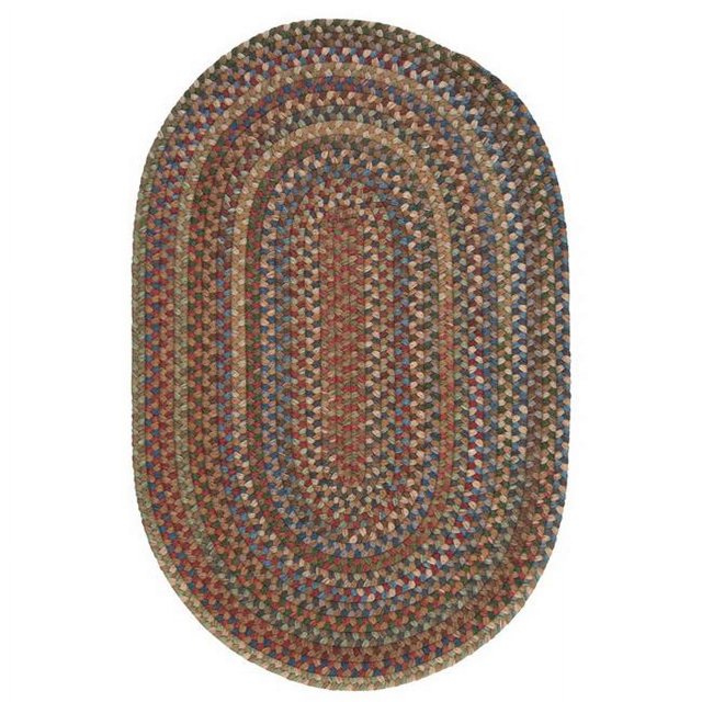 Colonial Mills Rug OH48R024X048 Oak Harbour - Dusk 2 ft. x 4 ft. Braided Rug