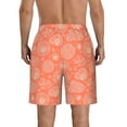 thumbnail image 3 of Yiaed The Marine Theme With Beautiful Corals Print Men's Swim Trunks with Lining Quick Dry Sports Shorts Beach Shorts Boardshorts-Medium, 3 of 5