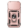 thumbnail image 2 of Decase for Apple iPhone 17 Pro Max Case, Military-Grade Ring Holder Kickstand Heavy Duty Hybrid Case with Slide Lens Cover,Shockproof Rugged Dual-Layer Hard Phone Case for iPhone 17 Pro Max,Rosegold, 2 of 2