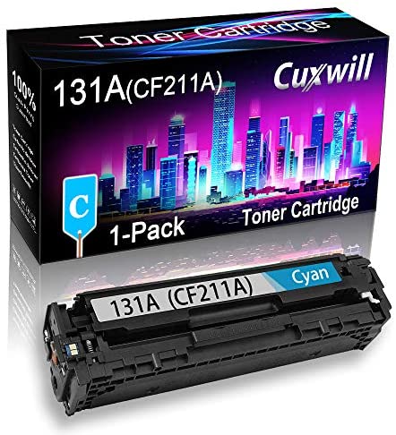 Cuxwill Cyan Compatible 131A CF211A Toner Cartridge Used for HP Laserjet  Pro 200 Color M251nw M251n MFP M276nw M276n | Walmart Canada