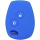 thumbnail image 2 of Funda de silicona azul para llave de coche CV4350 compatible con Renault Dacia 2 botones, 2 of 5