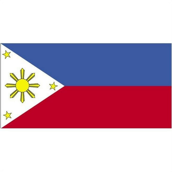 Annin Flagmakers 196754 3 ft. x 5 ft. Nyl-Glo Philippines Flag