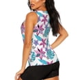 thumbnail image 3 of Easygdp Hawaiian Style Women's Workout Tank Top, Running Top, Hiking Shirt, Quick-Dry for Running, Yoga, Hiking - Small, 3 of 9