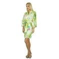 thumbnail image 2 of Bimba Women Short Cotton Robe Bridesmaid Getting Ready Wrap Cover Up, 2 of 6